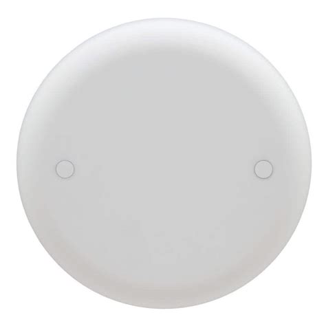 round blank ceiling box cover